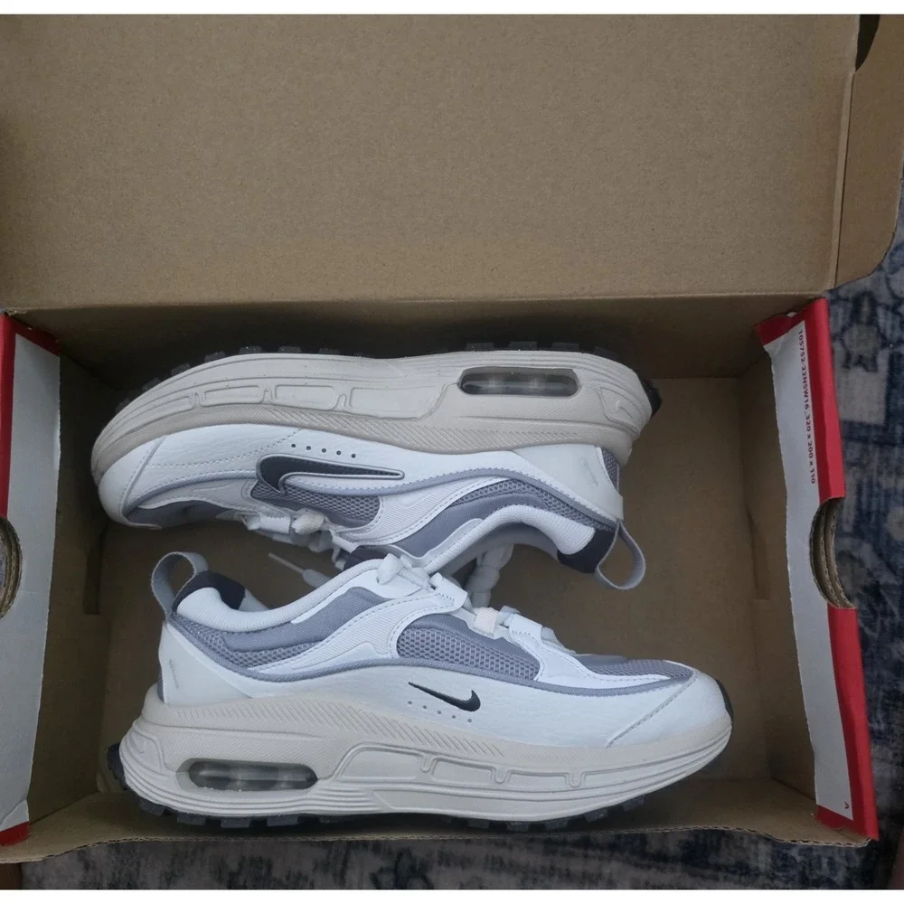 Size 5 - Nike Air Max Bliss Next Nature Womens Wolf Grey/Medium Ash Sneakers